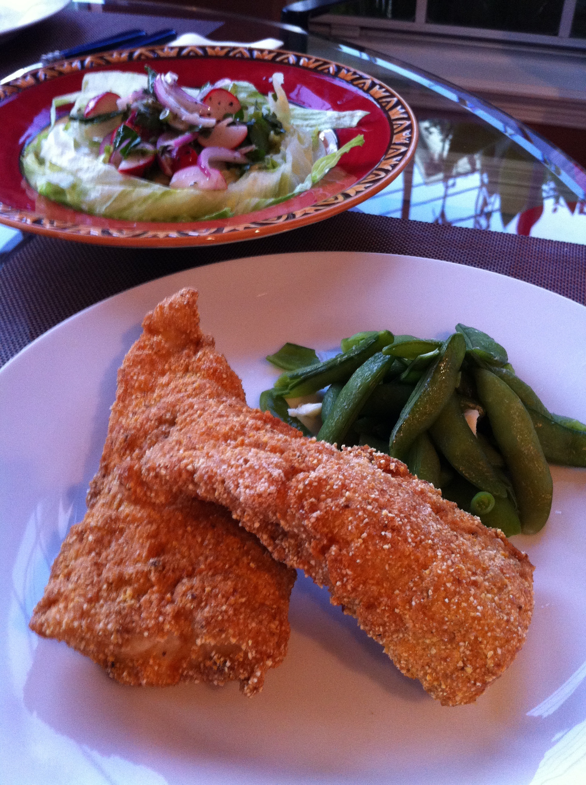 Texas Mexican Cornbreaded Fish Fry Menu - Adán Medrano